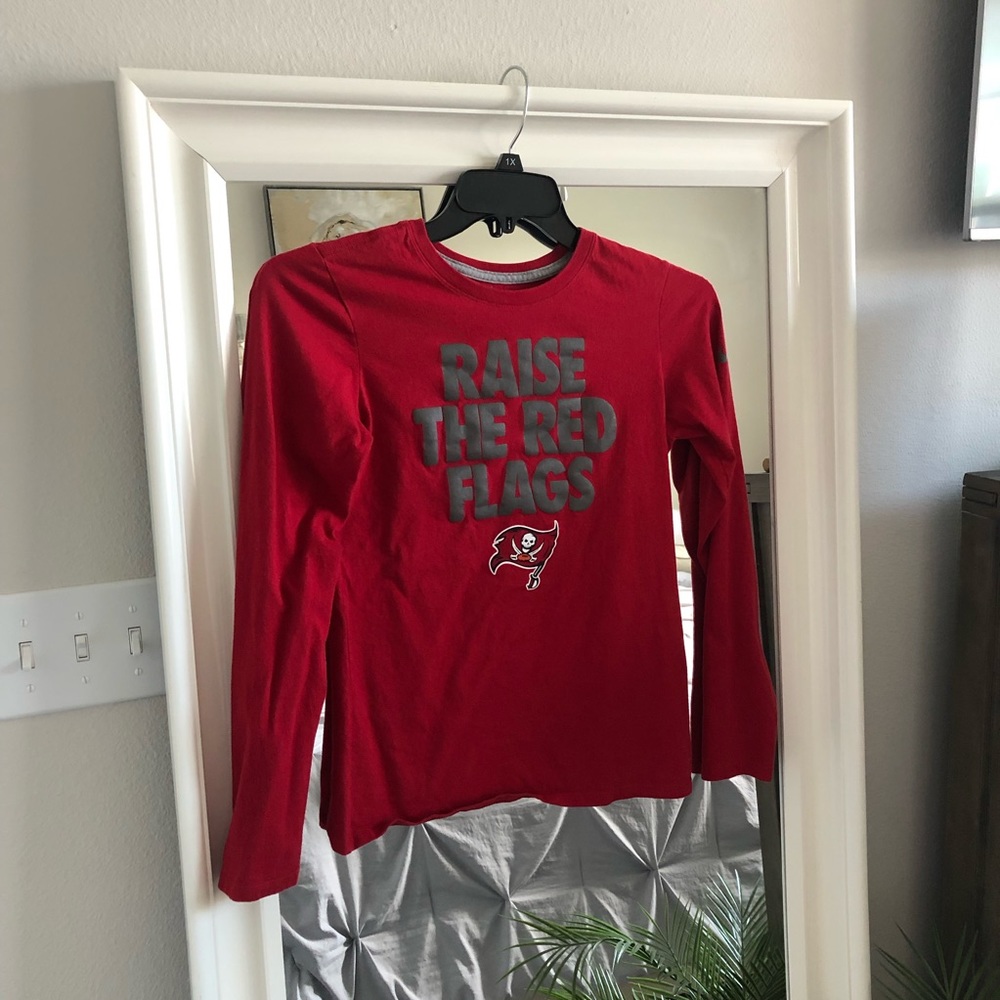 Tampa Bay Buccaneers Long Sleeve Short SZ M